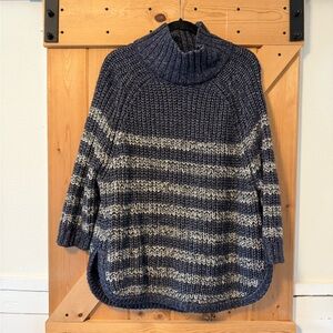 Victoria’s Secret Mockneck Stripe Knit Sweater